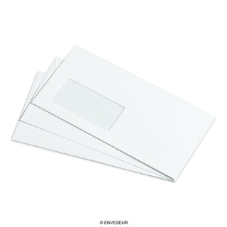 Opaline Window Envelope 110×220 mm (DL) – Pack of 100 pcs
