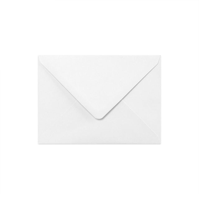 V-Flap Recycled Envelopes White 82 x 113 mm (C7)