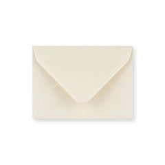 Ivory Wove Gummed V-Flap Greeting Card Envelope (70 x 100mm)