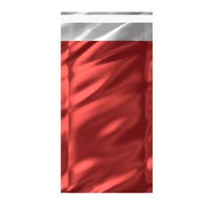 Metallic Finish Foil Bags Red 229 x 114 mm
