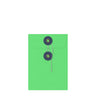 Coloured envelopes with string and washer closure Green + Navy Blue 162 x 114 mm (C6)